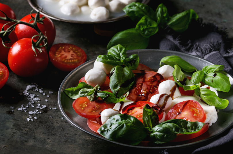 Caprese Salad with 18 Year Balsamic