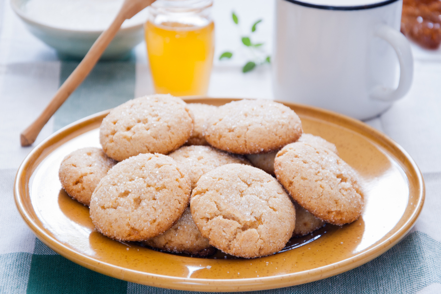 Soft and Sugary Ginger Cookies