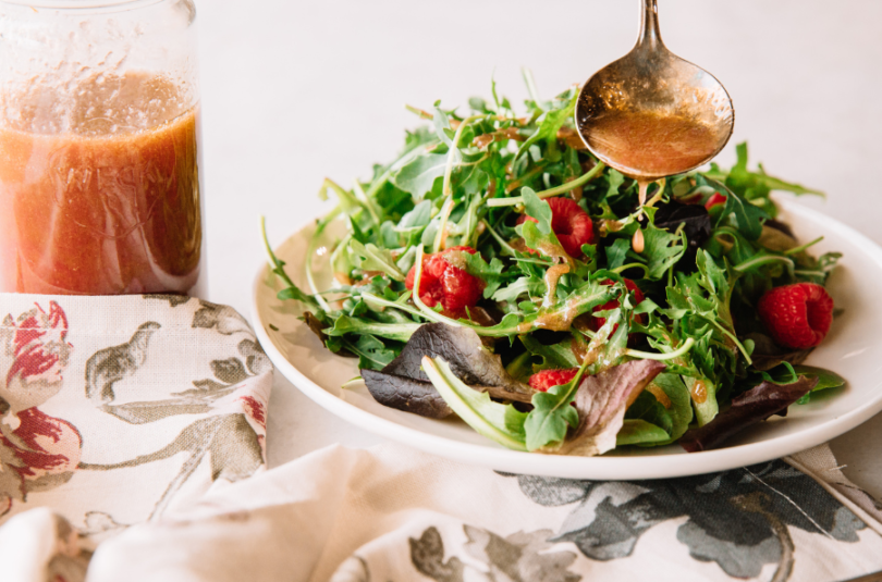 Spring Salad with Raspberry Patch Vinaigrette