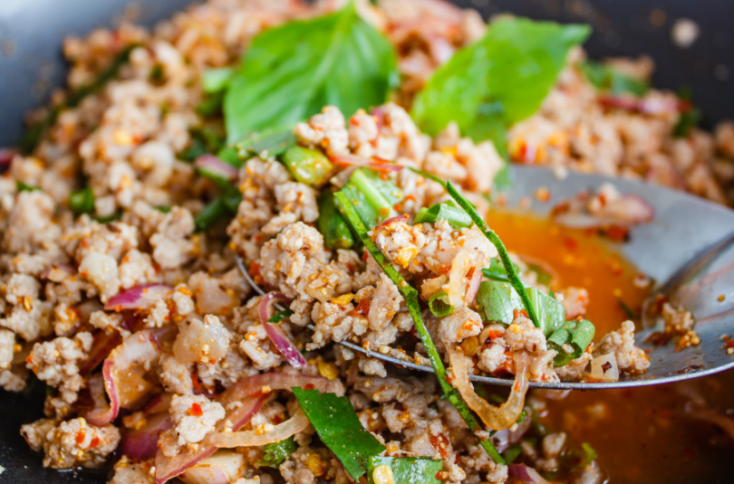 Thai Larb Lettuce Wraps