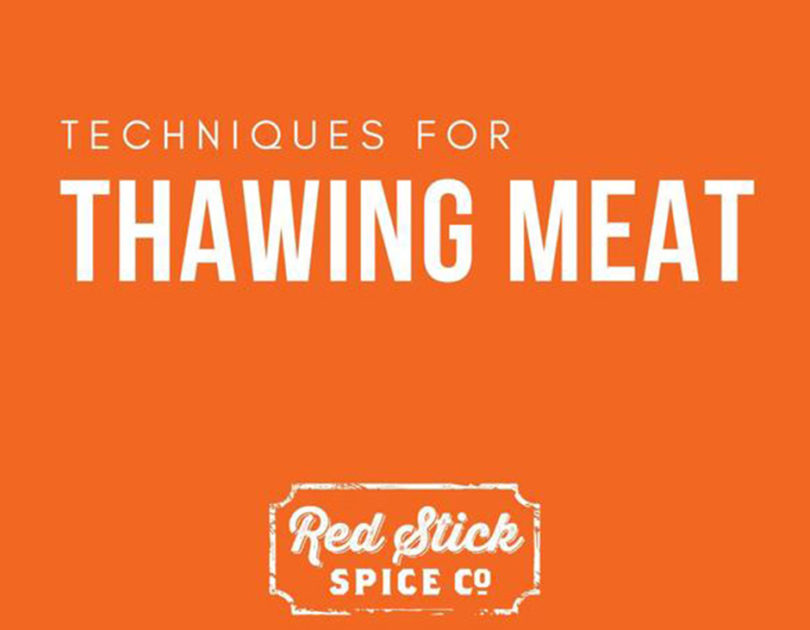 A GUIDE TO THAWING MEAT