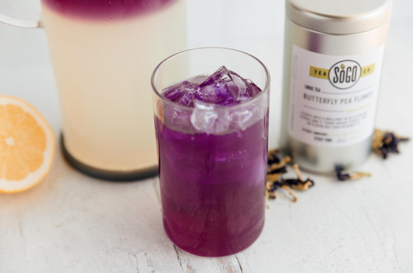 Magical Lemonade with Butterfly Pea Flower