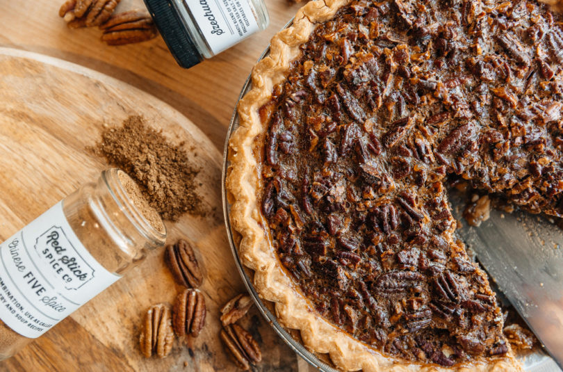 CHINESE FIVE SPICE PECAN PIE