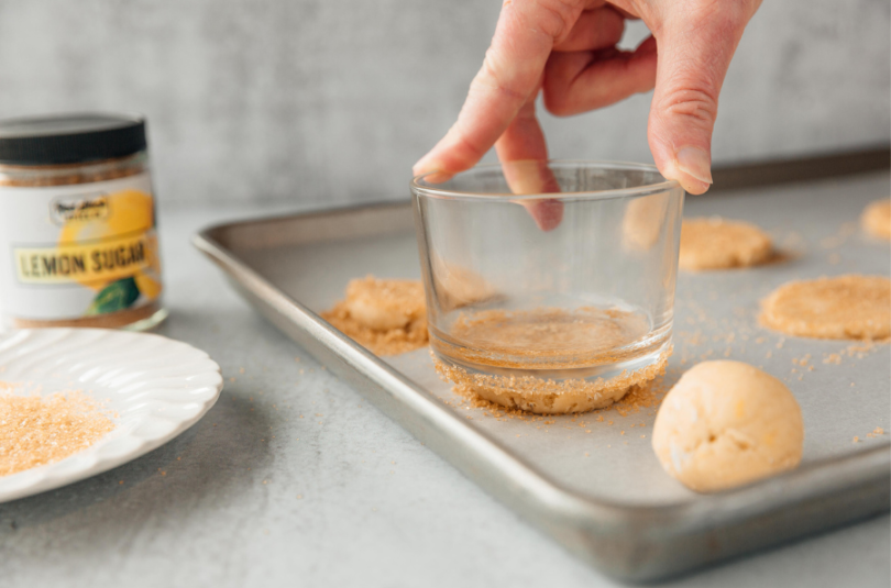 Lemon Oatmeal Sugar Cookies