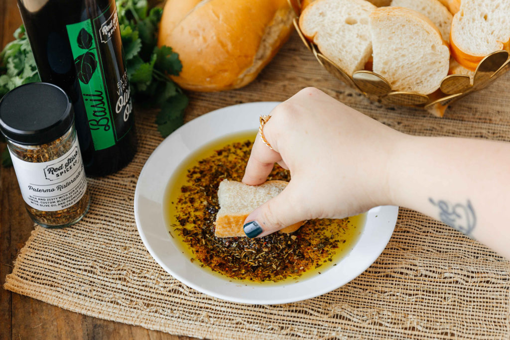 palermo olive oil bread dipper