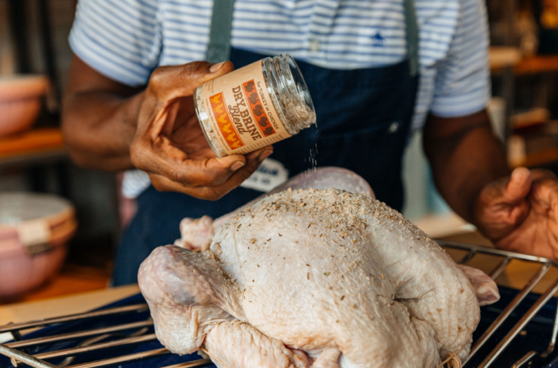 Dry Brined Thanksgiving Turkey