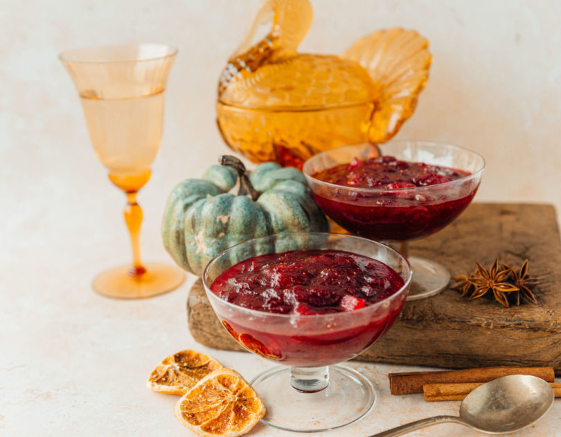 THANKSGIVING COUNTDOWN DAY 4: MAKE CRANBERRY SAUCE, VINAIGRETTE AND SIMPLE SYRUP