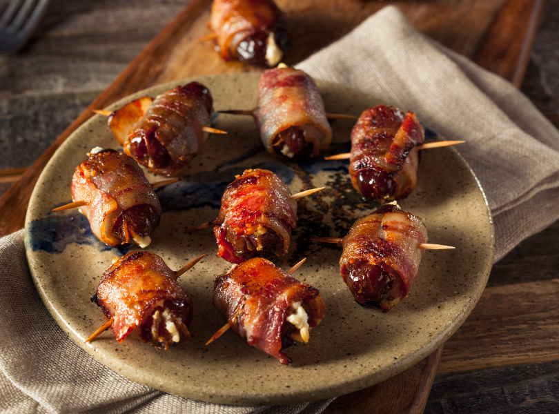 BACON WRAPPED DATES