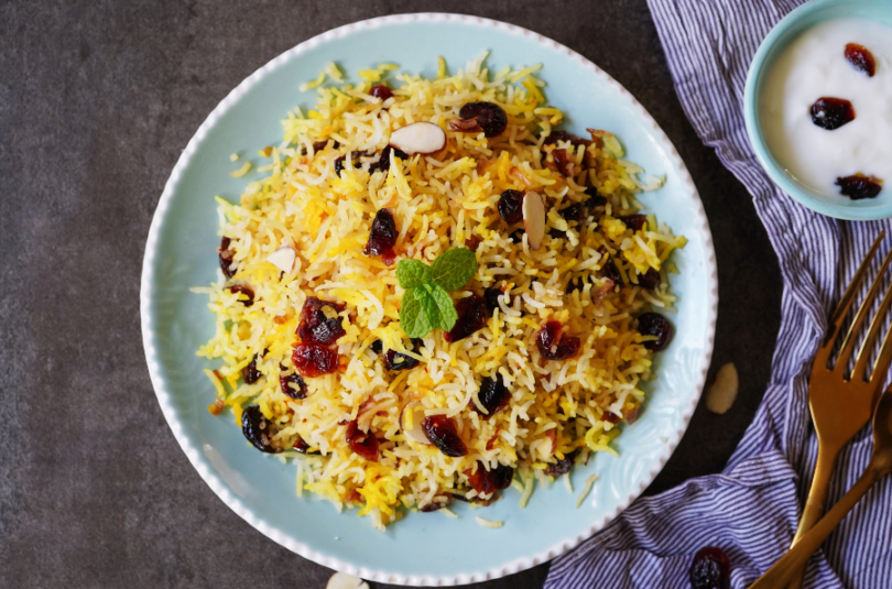 INSTANT POT BASMATI JEWELED RICE