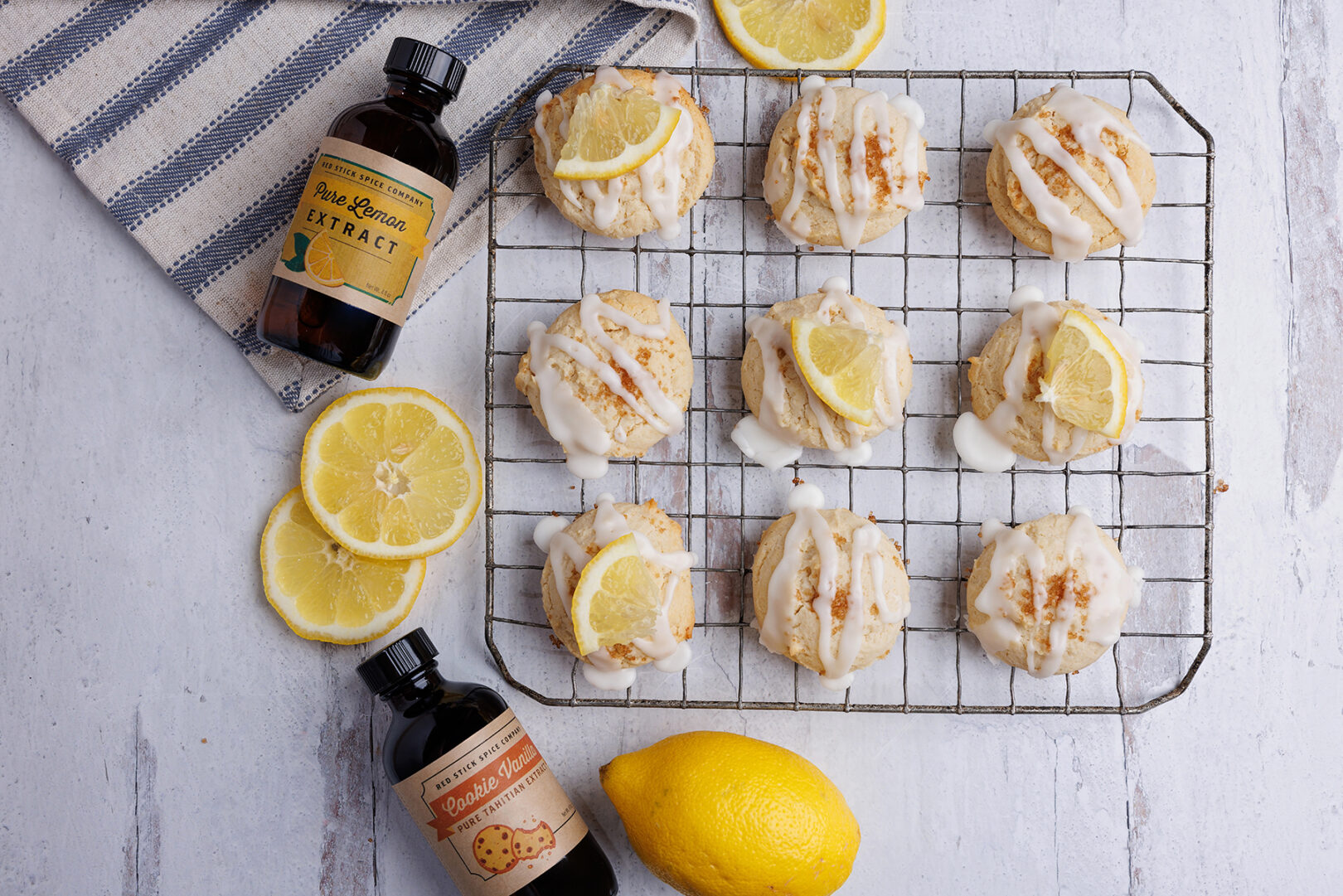 LEMON & CONDENSED MILK COOKIES