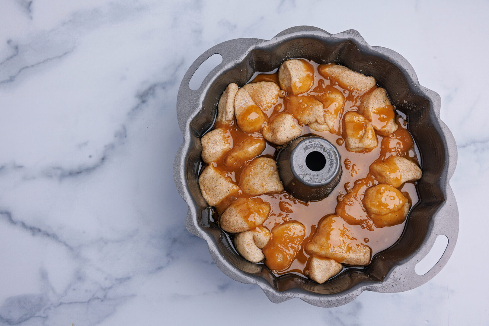 MARDI GRAS PULL APART BREAD