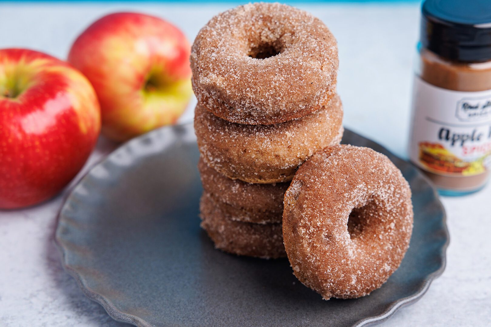 BAKED APPLE CIDER DONUTS