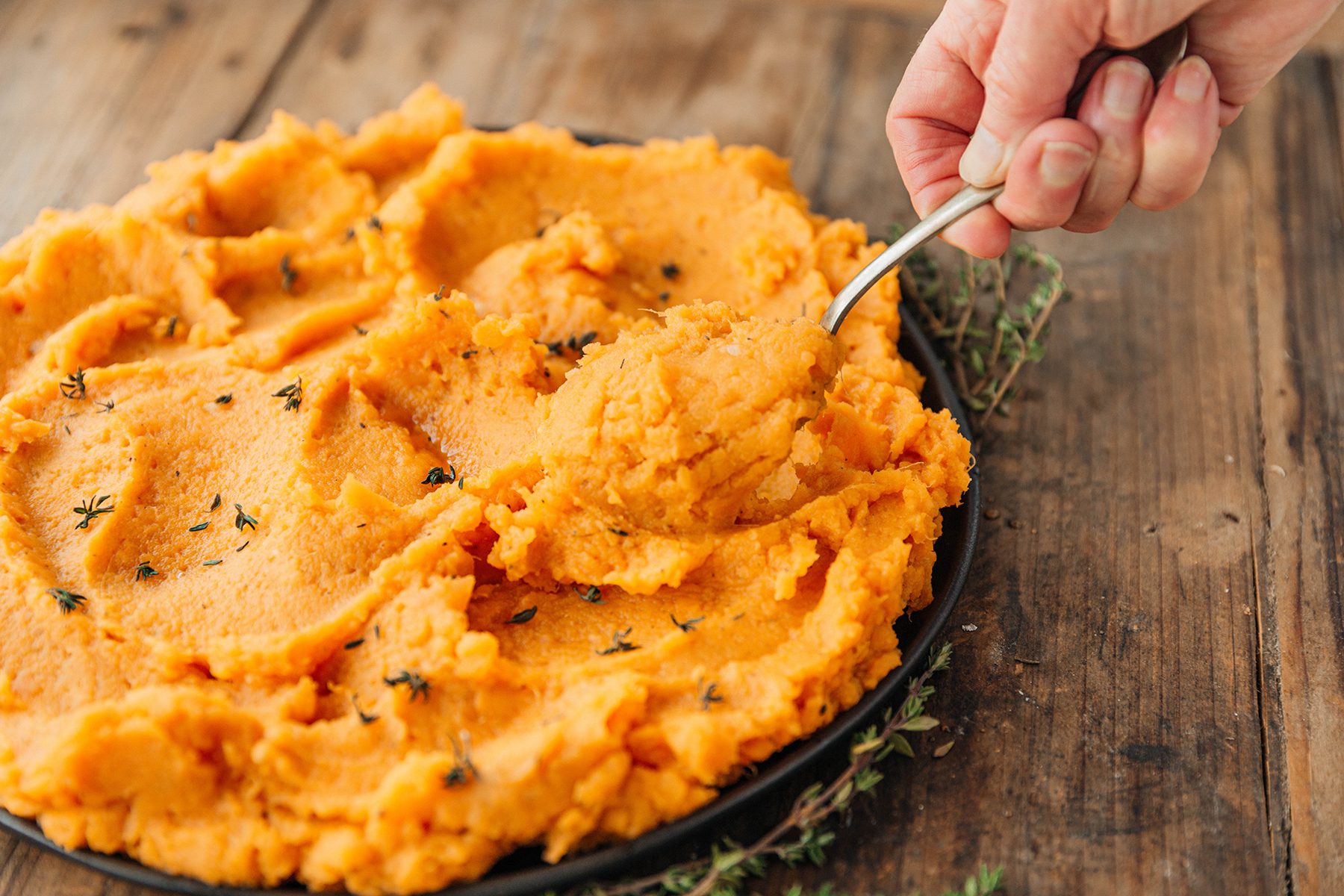 BOURBON MASHED SWEET POTATOES Recipe | Red Stick Spice