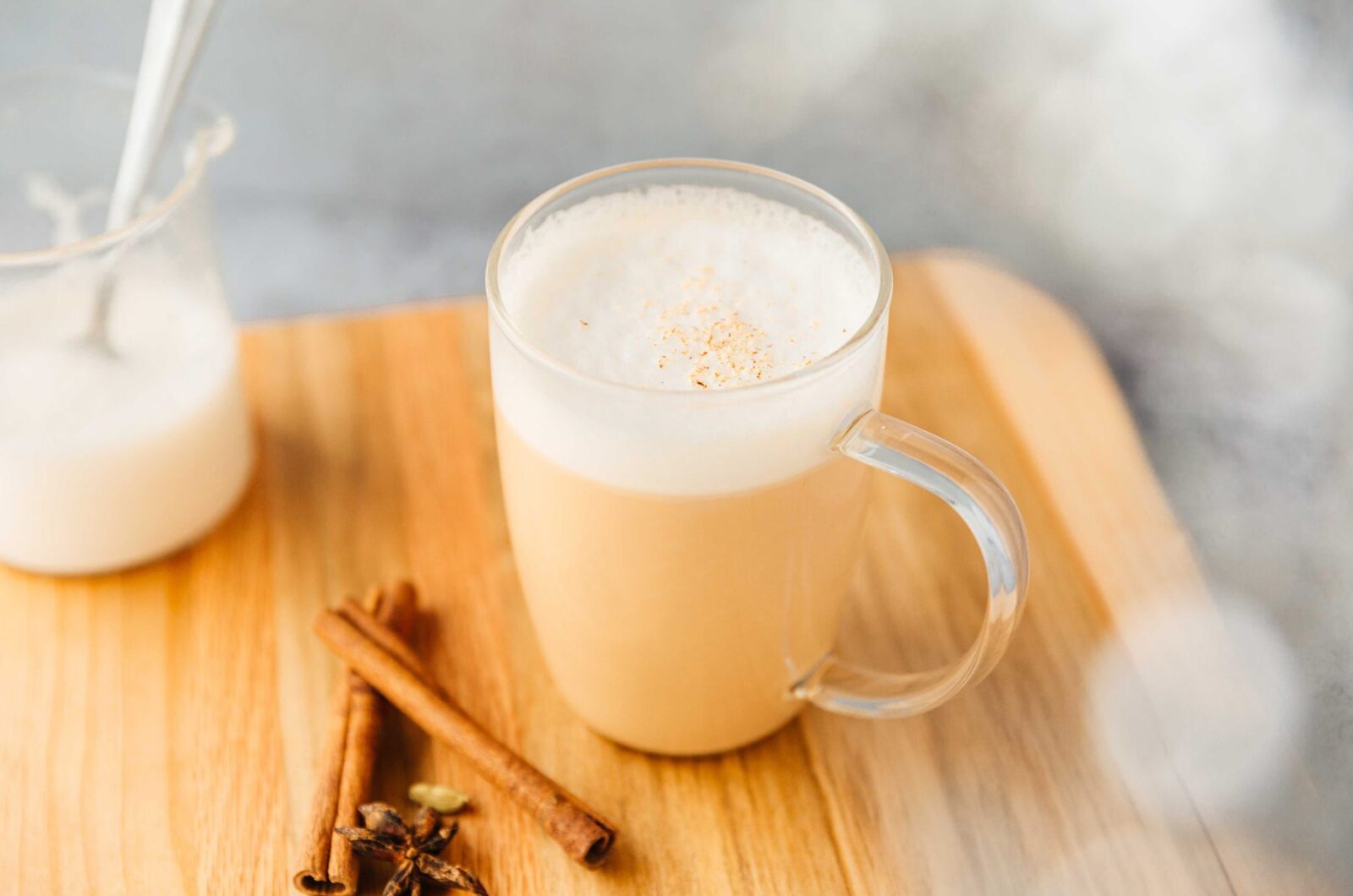 CHAI EGGNOG LATTE