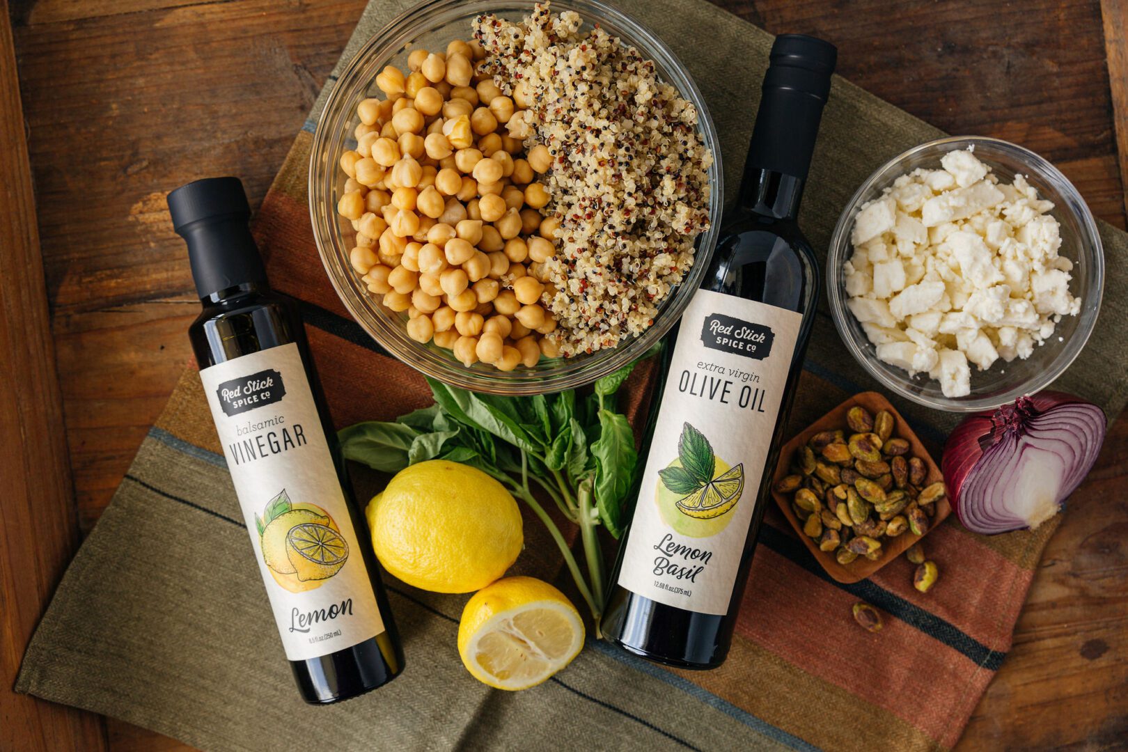 QUINOA SALAD WITH LEMON VINAIGRETTE Recipe | Red Stick Spice