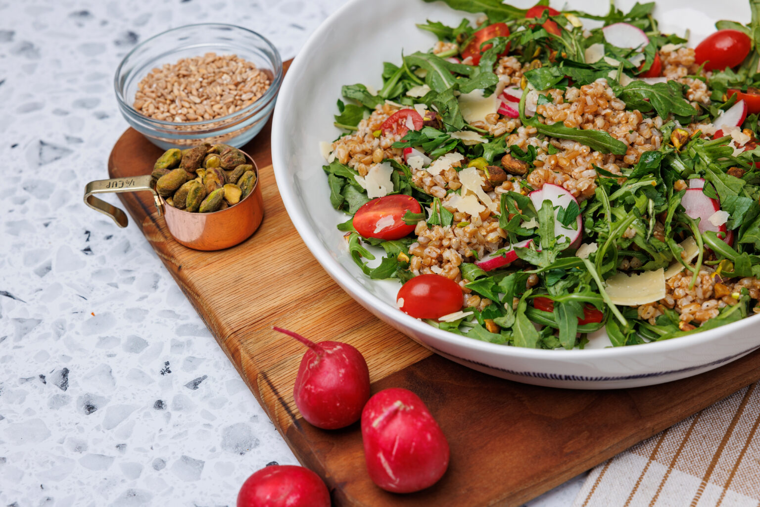 FARRO SALAD WITH HERBES DE PROVENCE Recipe | Red Stick Spice