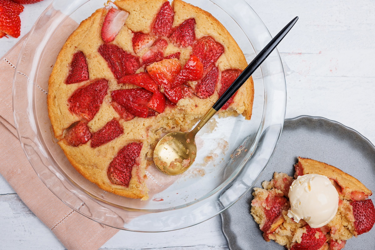 STRAWBERRY SPOON CAKE Recipe | Red Stick Spice