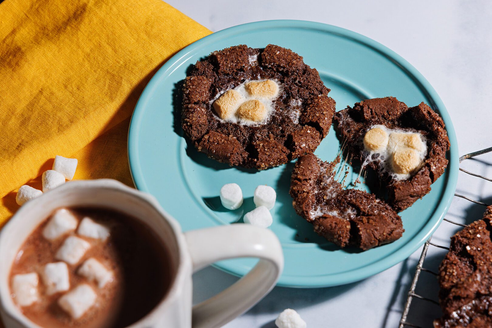 SPICED HOT COCOA COOKIES