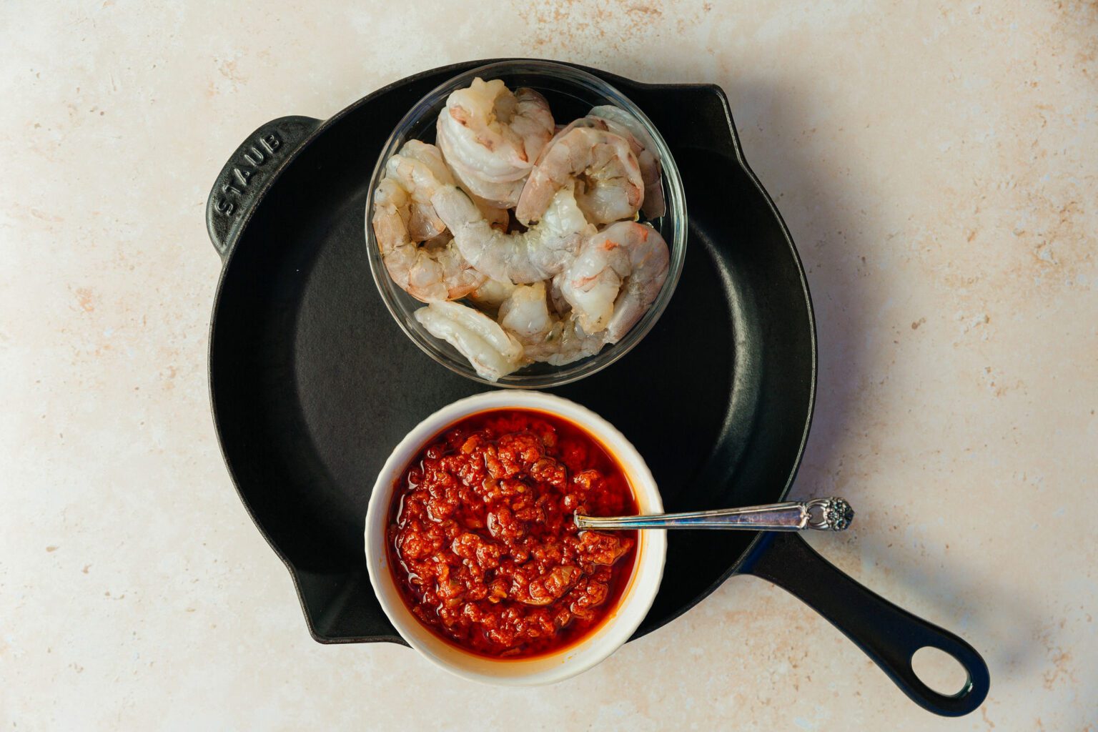 Shrimp with Sofrito