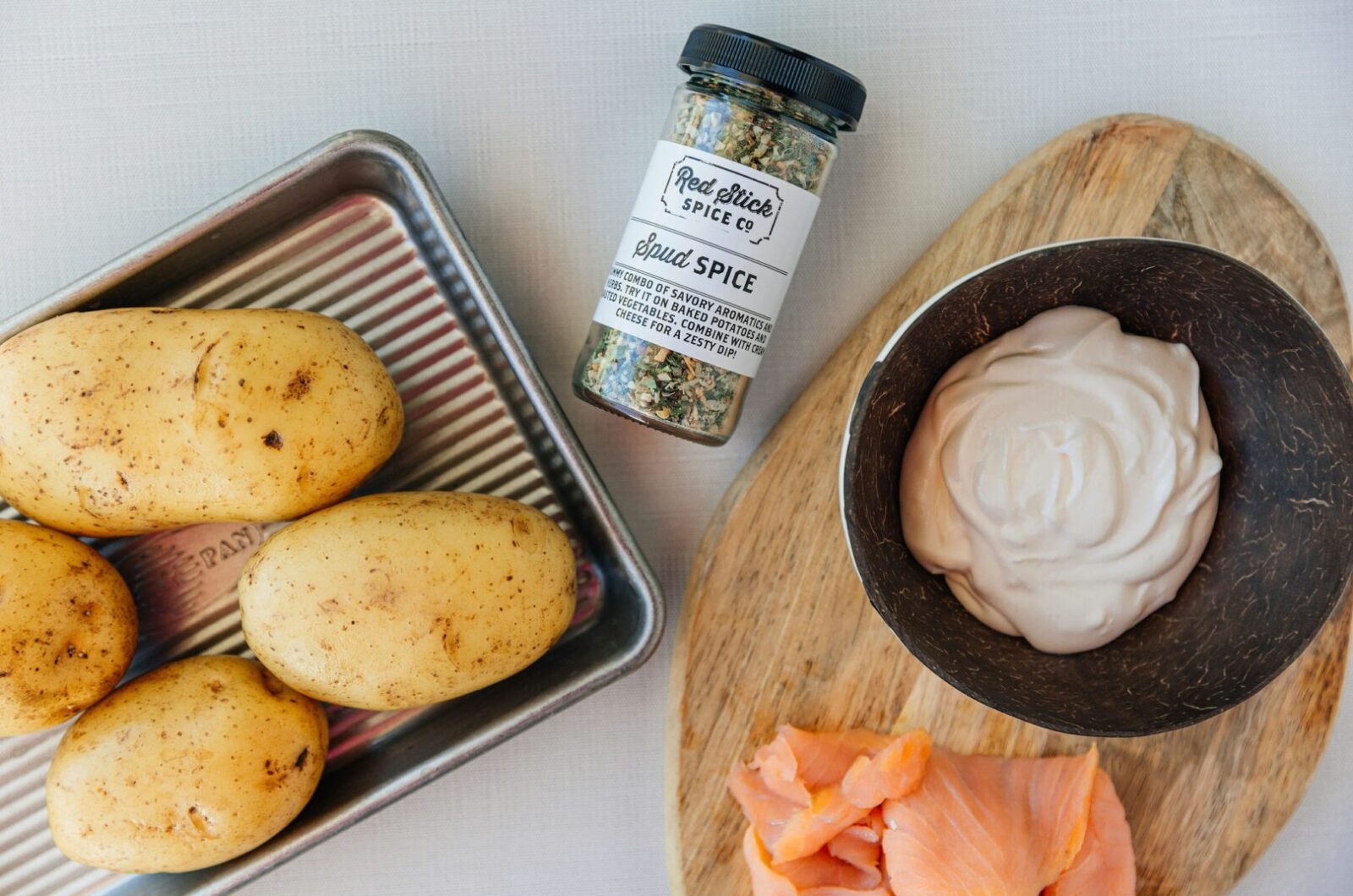 Smoked Salmon Potato Cakes with Pink Peppercorns