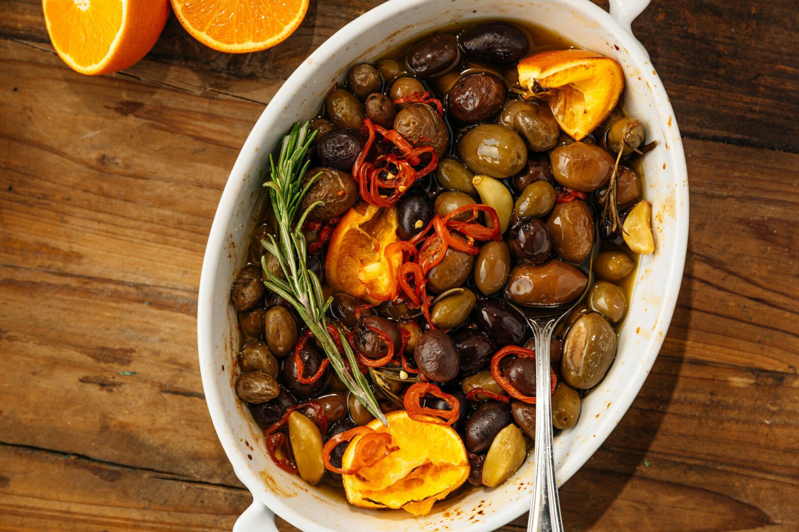 SPICED ROASTED OLIVES Recipe | Red Stick Spice