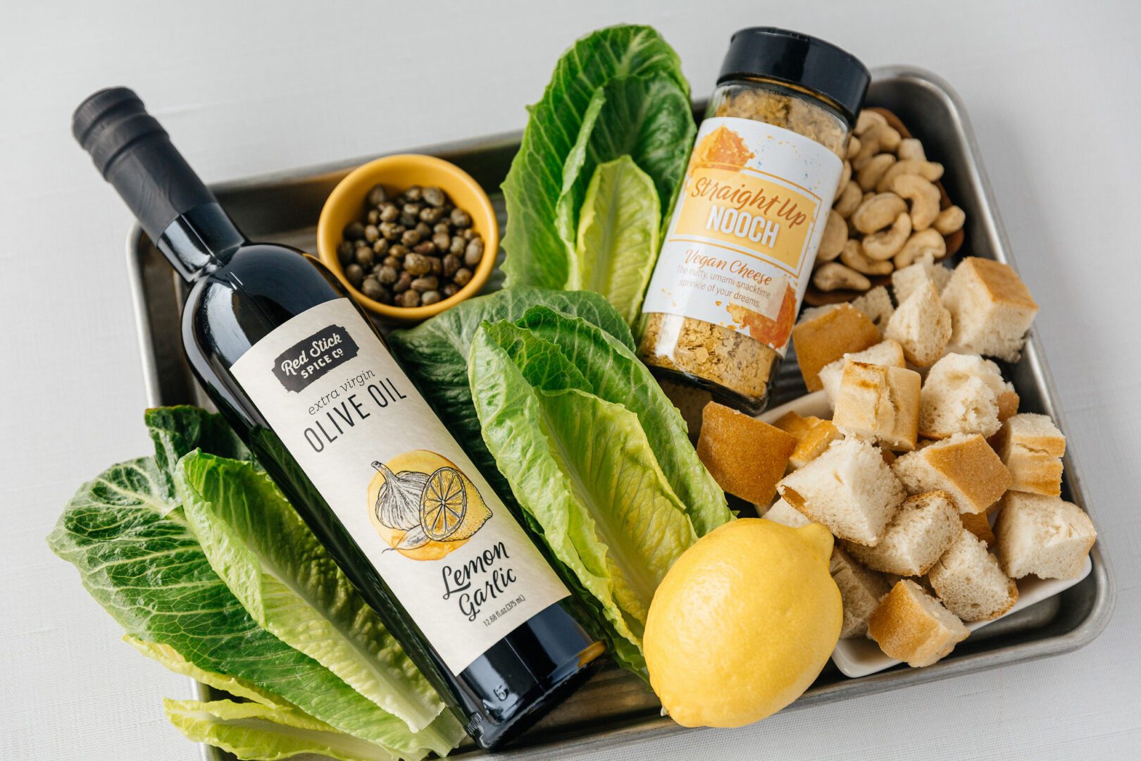 VEGAN CAESAR SALAD Recipe | Red Stick Spice