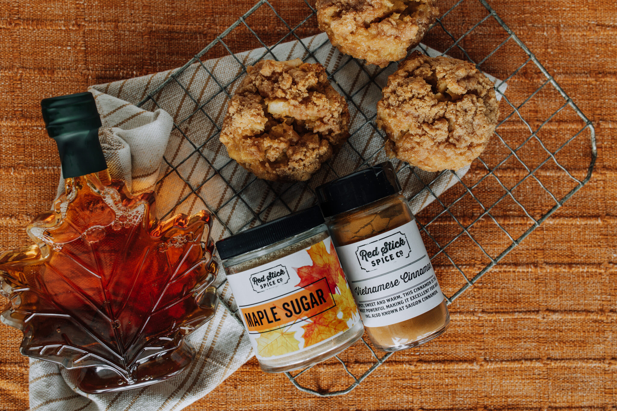 MAPLE & CINNAMON FRENCH TOAST MUFFINS Recipe | Red Stick Spice