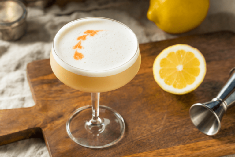 olive-oil-gin-sour