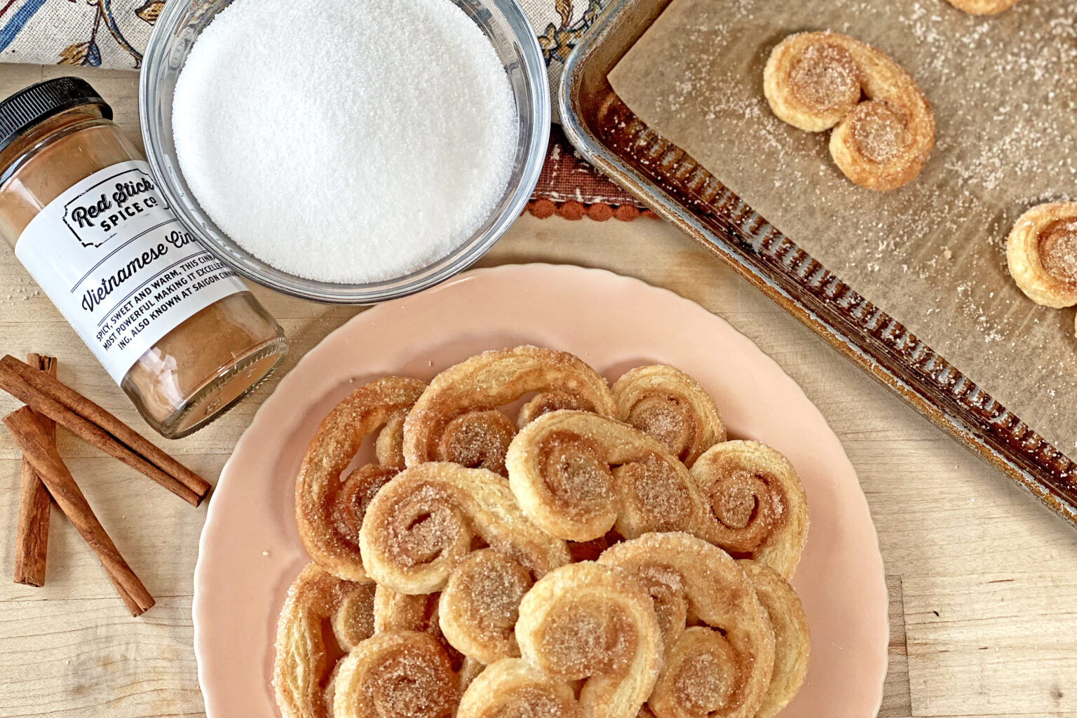 3 INGREDIENT PALMIERS