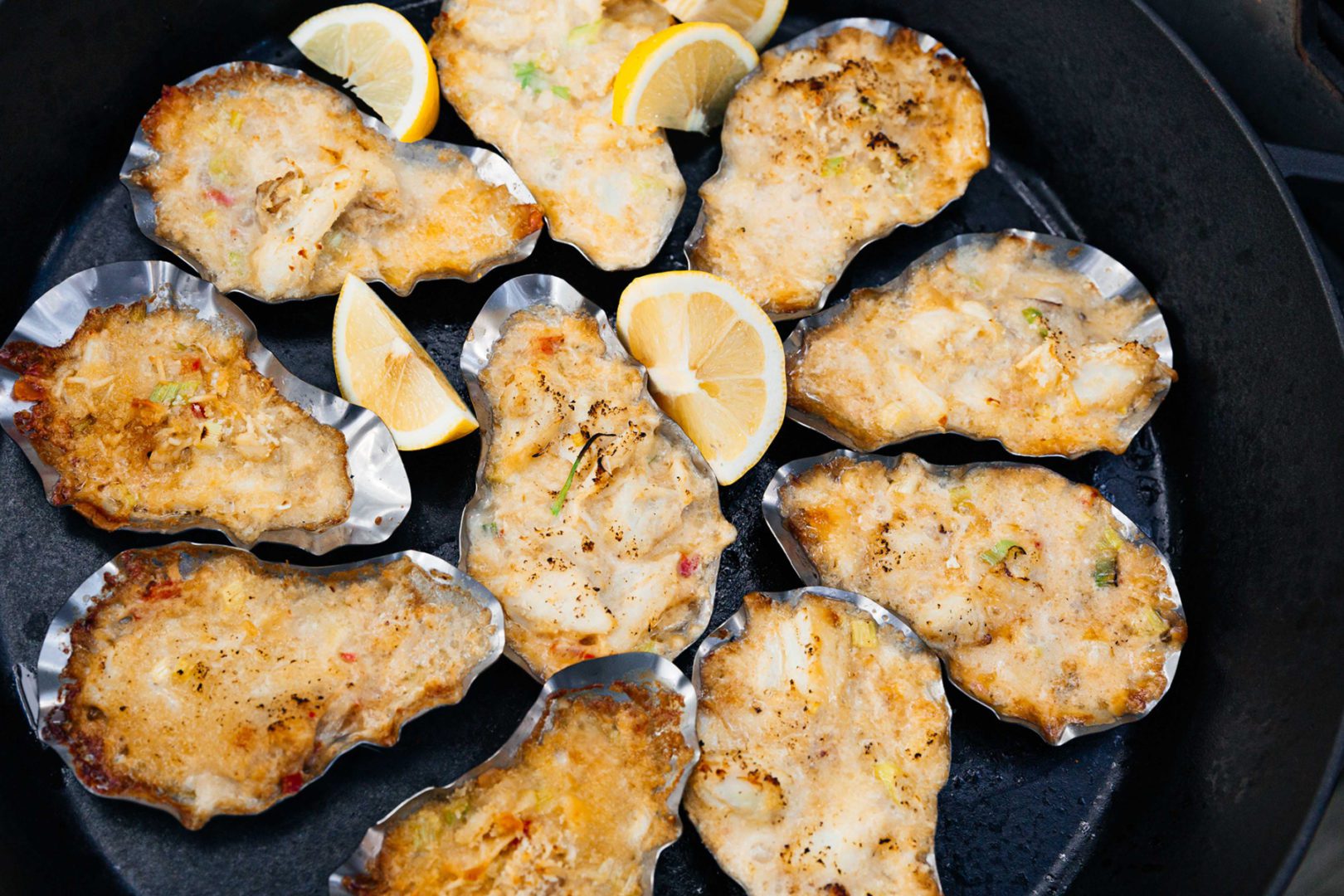 GRILLED GULF OYSTERS WITH CRAB AND SHRIMP Recipe | Red Stick Spice