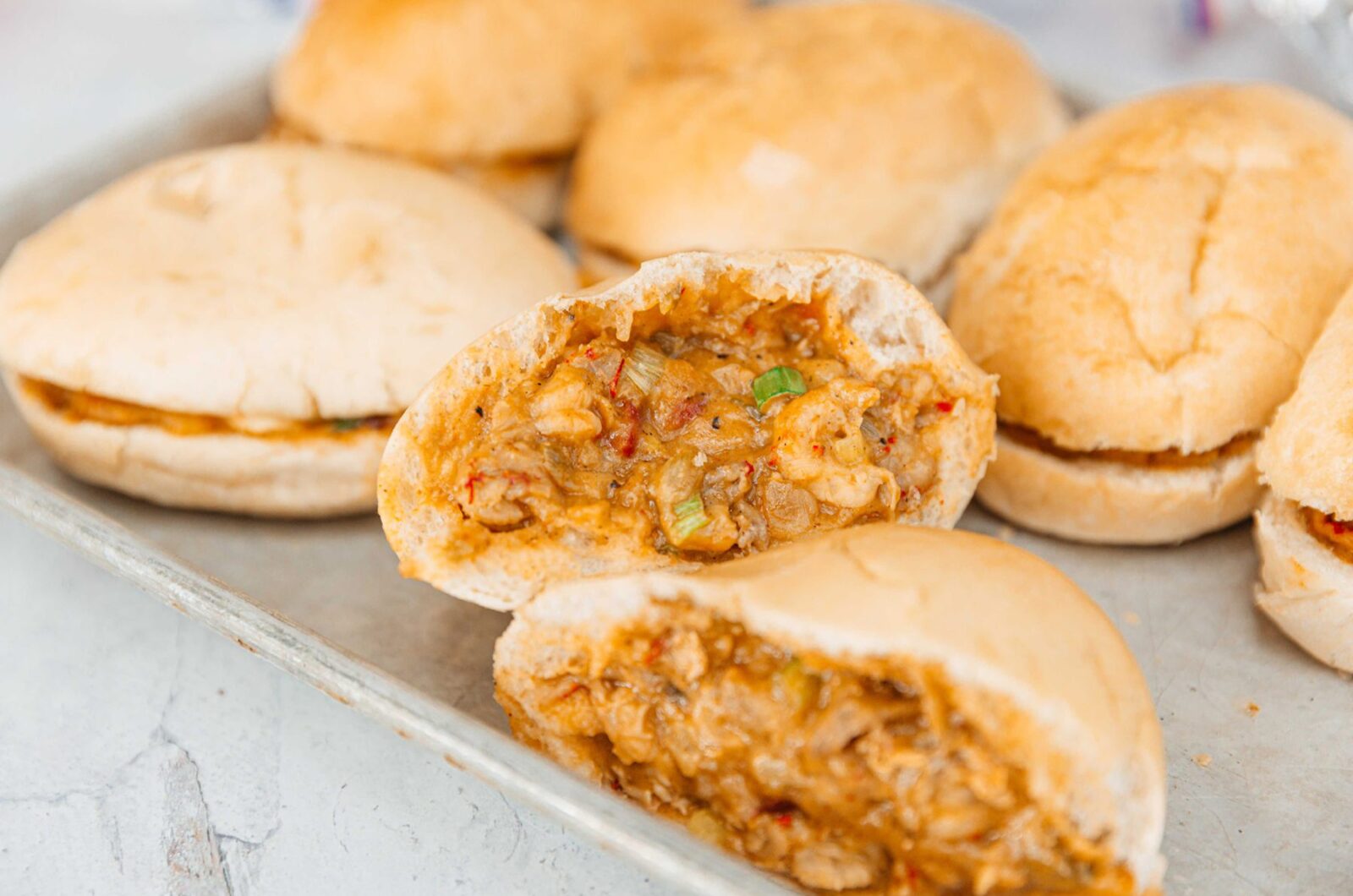 CRAWFISH STUFFED PISTOLETTES