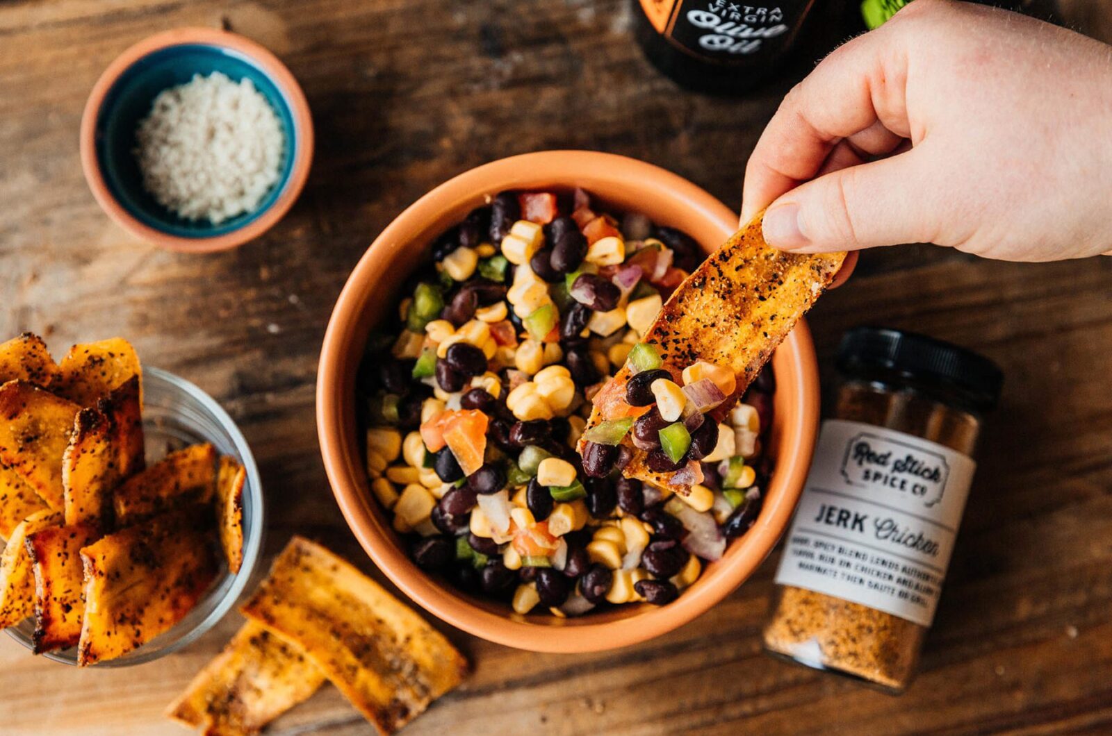 Habanero Lime Black Bean & Corn Salsa