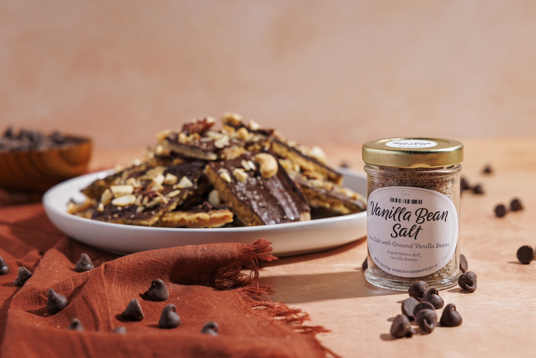 SALTED GRAHAM CRACKER TOFFEE Recipe | Red Stick Spice