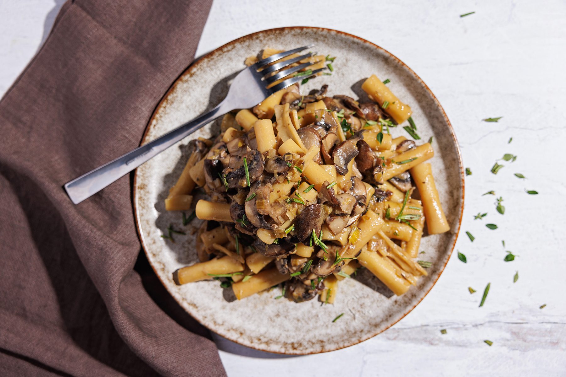 ZITI WITH MUSHROOMS & MISO Recipe | Red Stick Spice