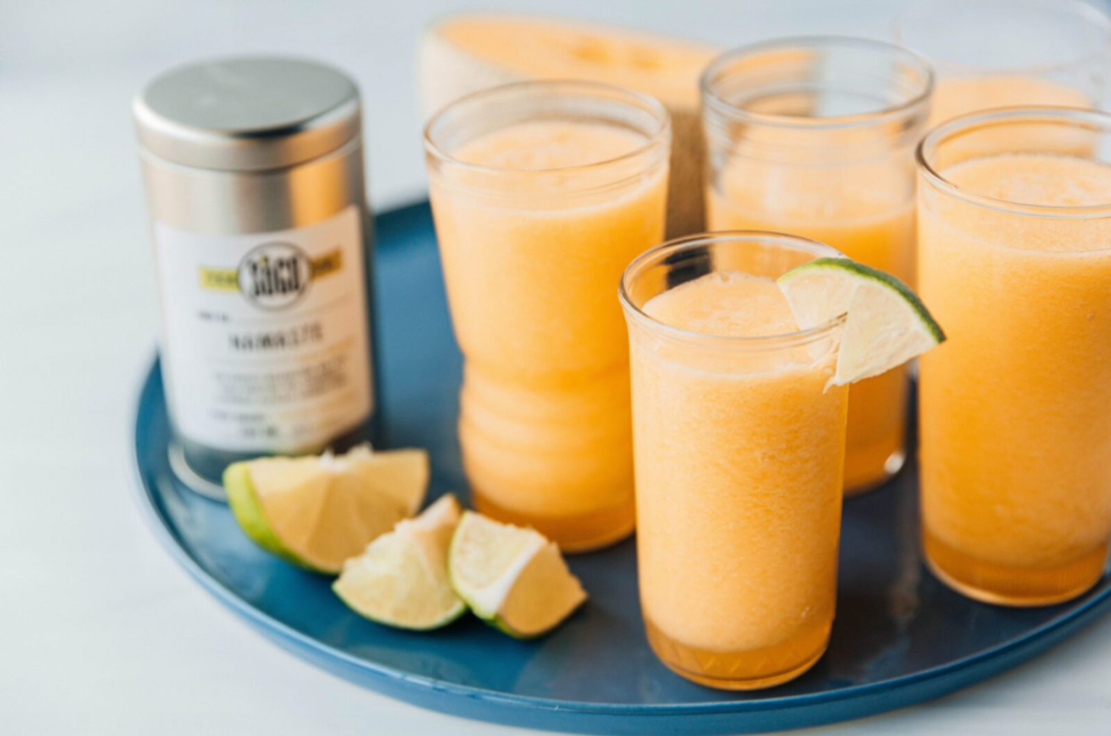 FROZEN CANTALOUPE AGUA FRESCA