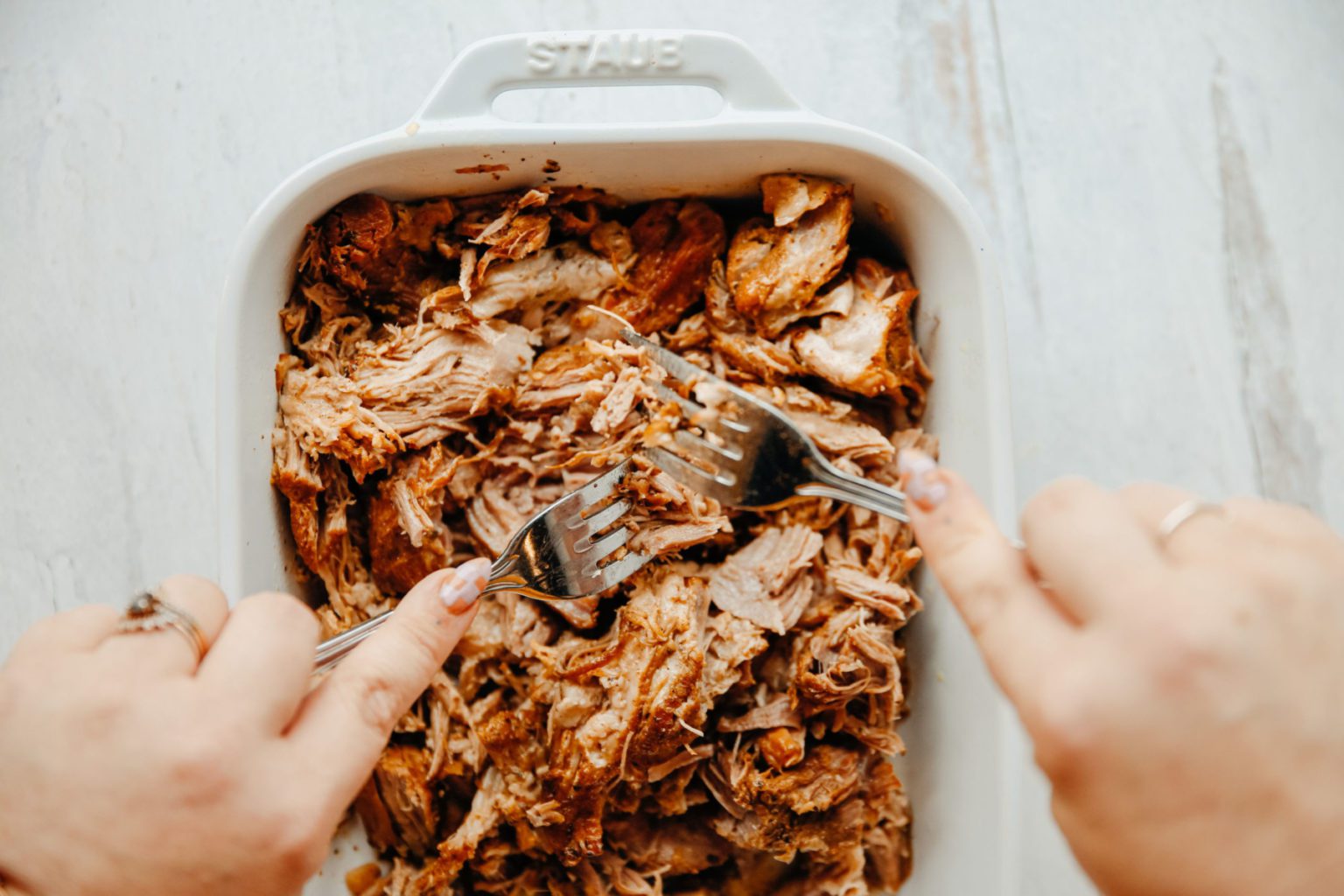 SAVORY INSTANT POT PULLED PORK