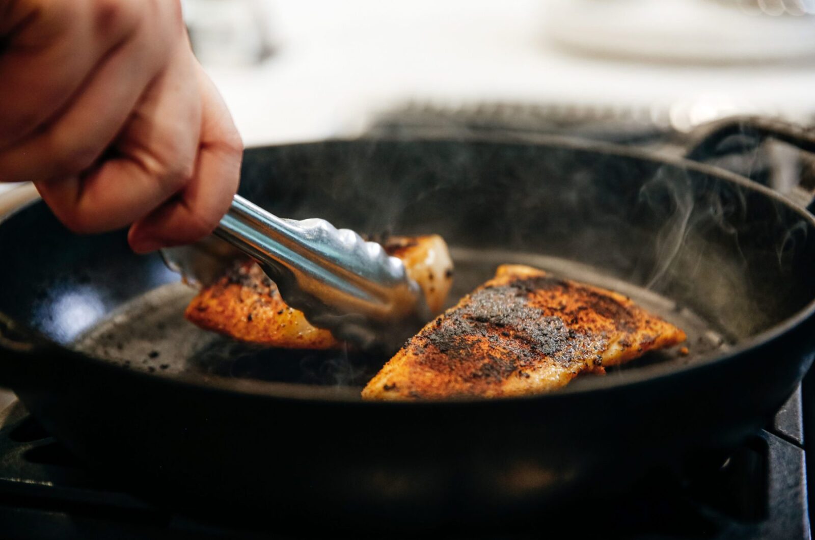 BLACKENED GULF FISH