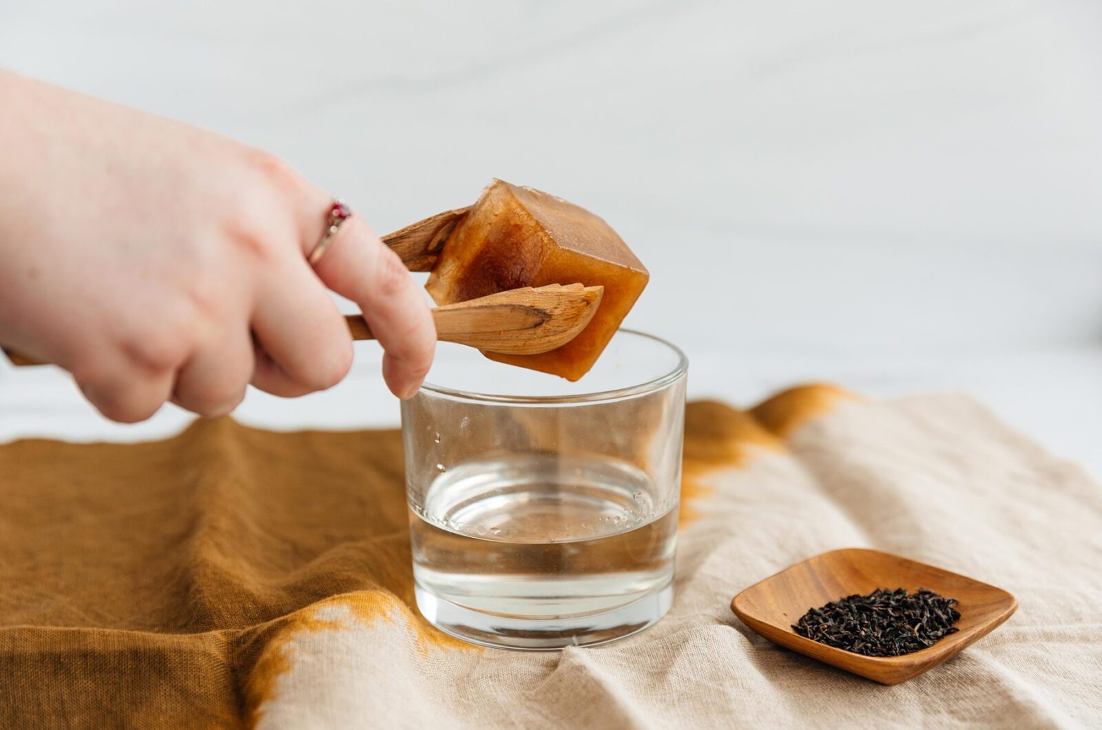 SMOKY COCKTAIL ICE CUBES