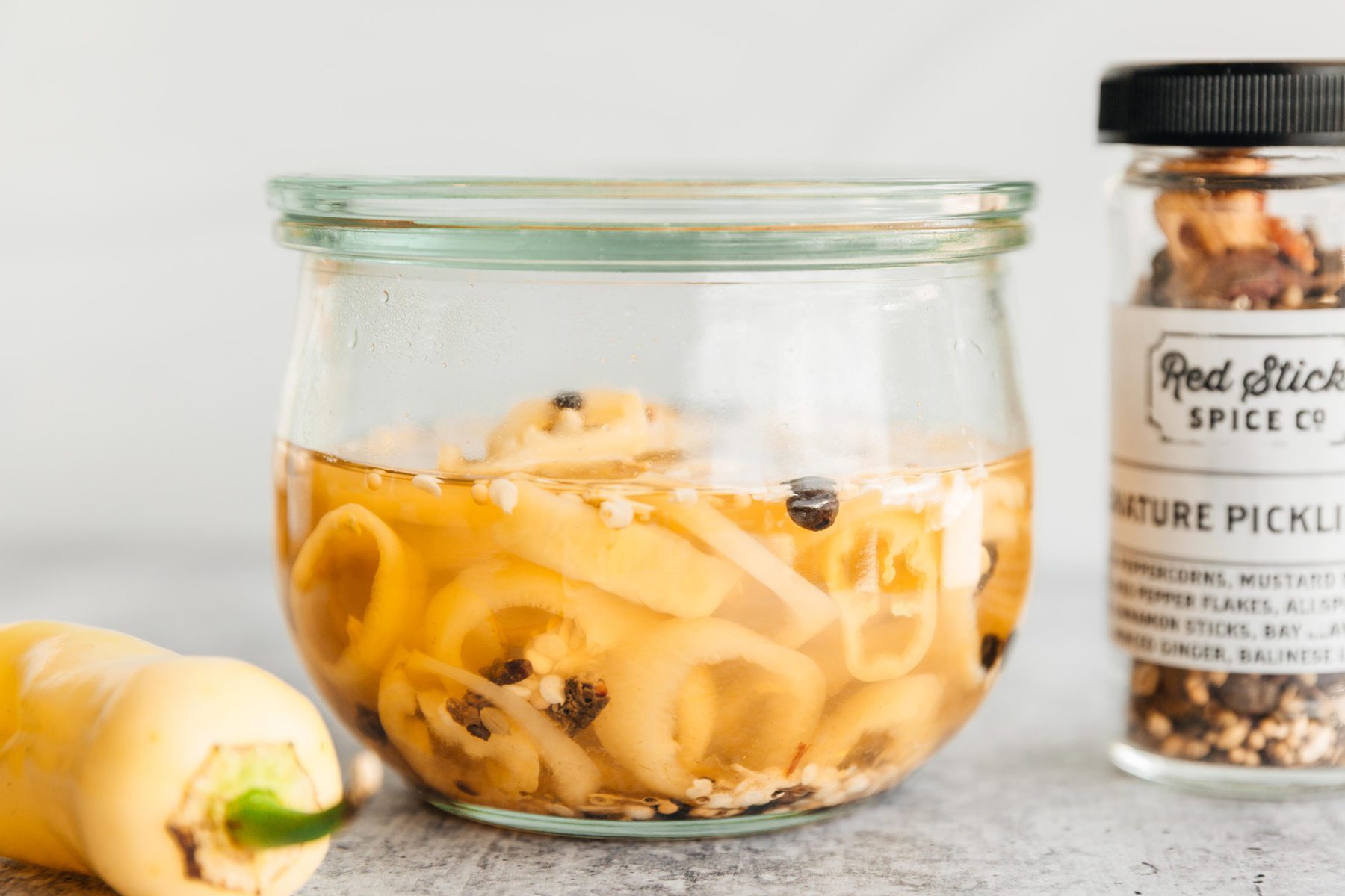 Quick Pickled Banana Peppers Recipe | Red Stick Spice