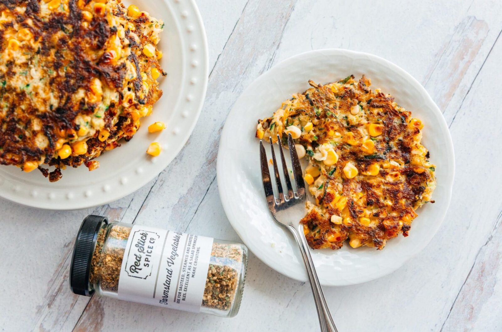 Squash & Corn Fritters