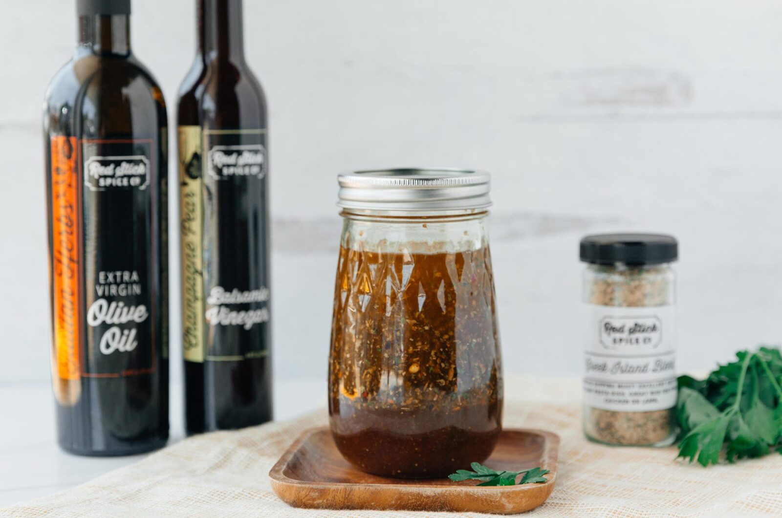 Greek island vinaigrette