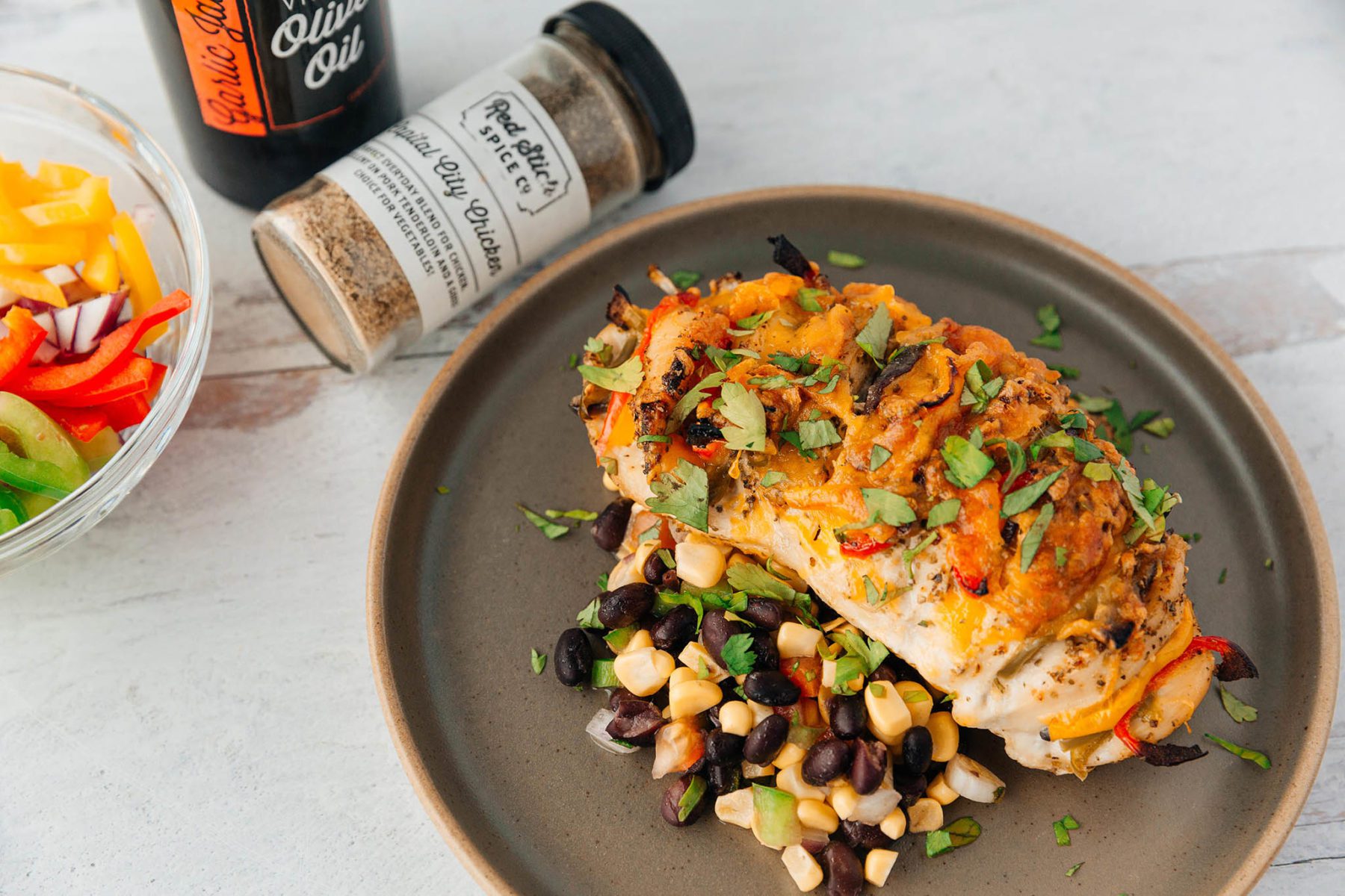 Southwestern Hasselback Chicken Breasts Recipe | Red Stick Spice