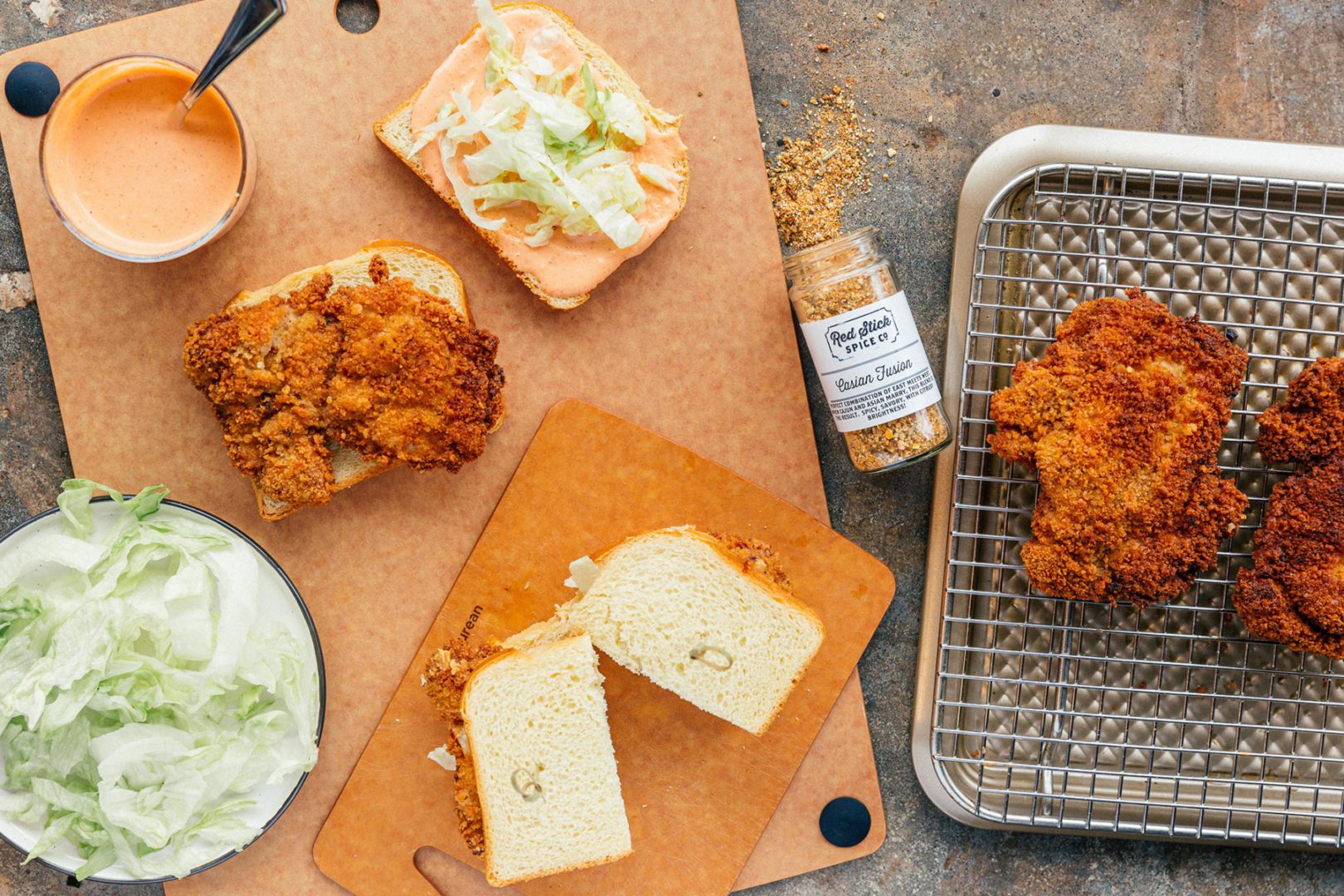 Chicken Katsu Sandwiches Recipe | Red Stick Spice