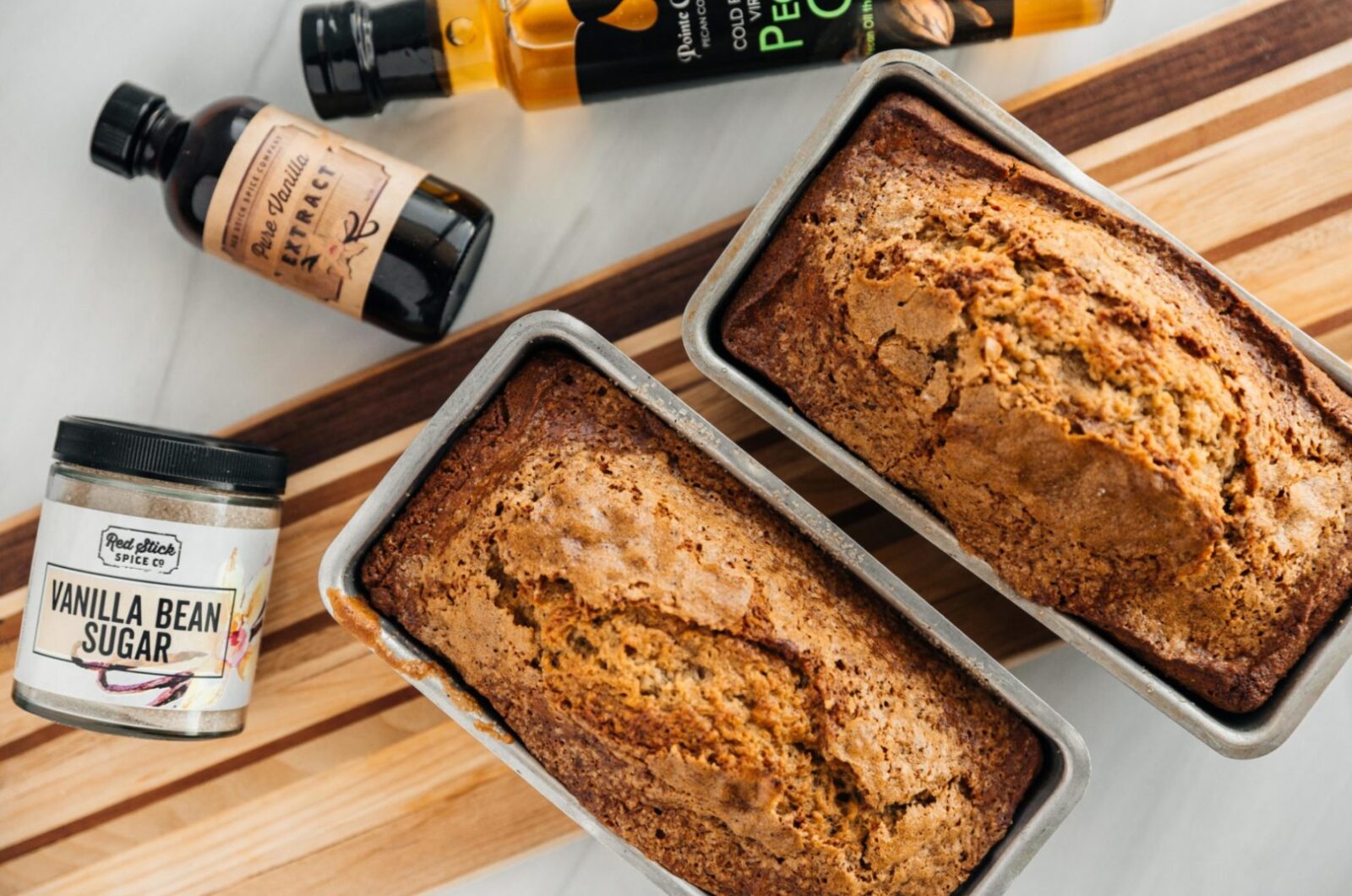 Vanilla Chai Banana Bread