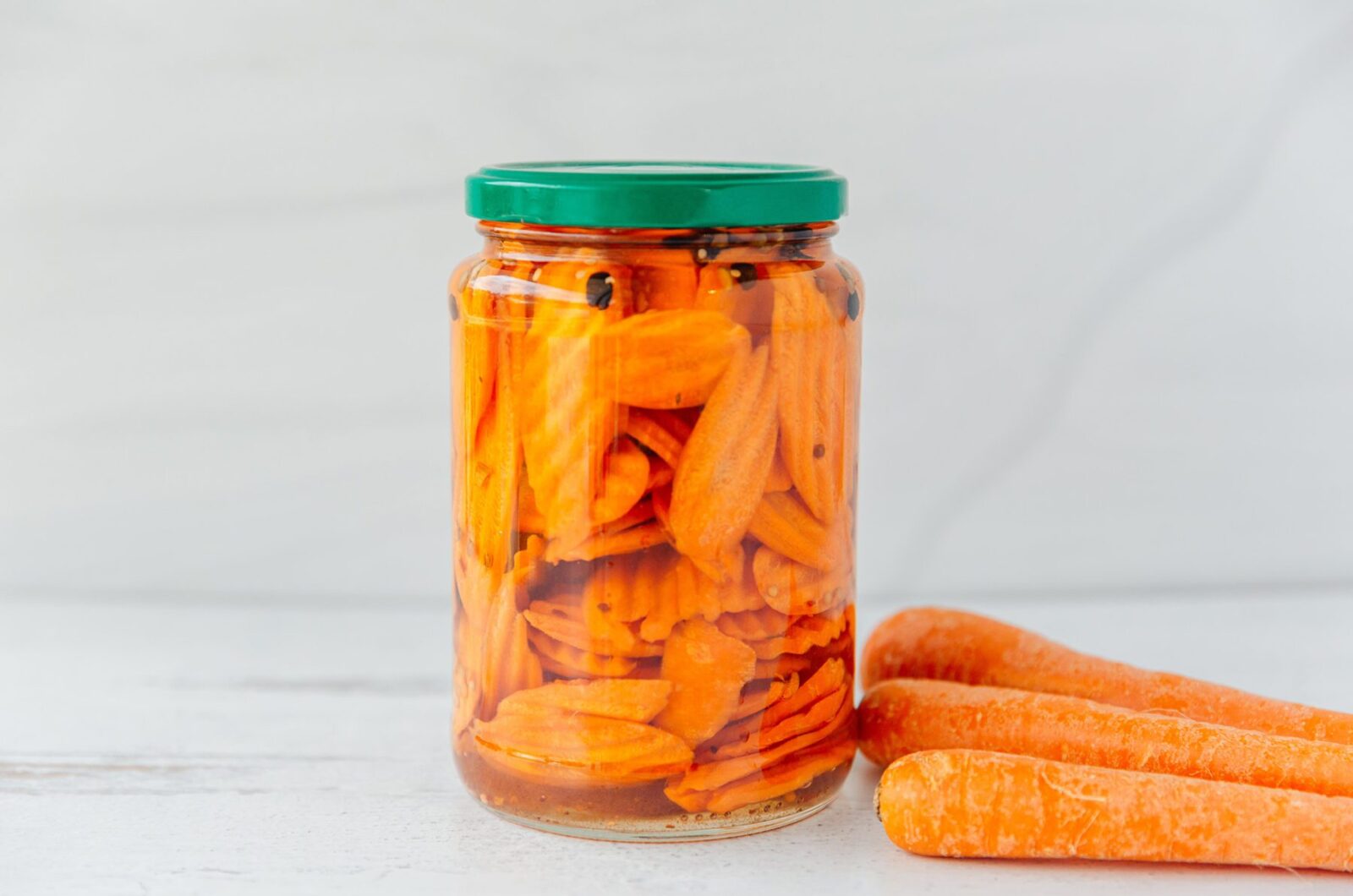 Quick Pickled Carrot Chips