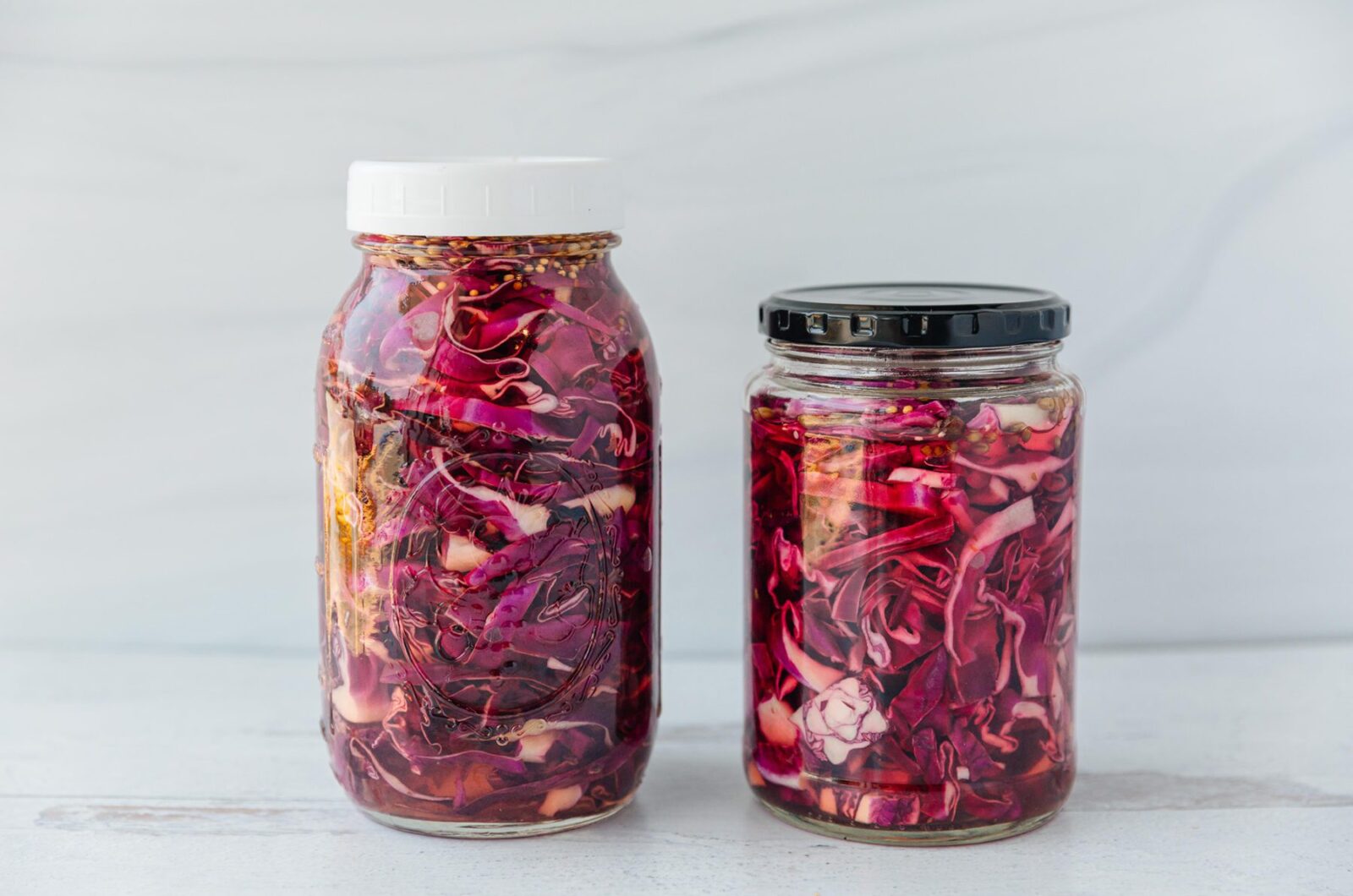 Easy Pickled Red Cabbage