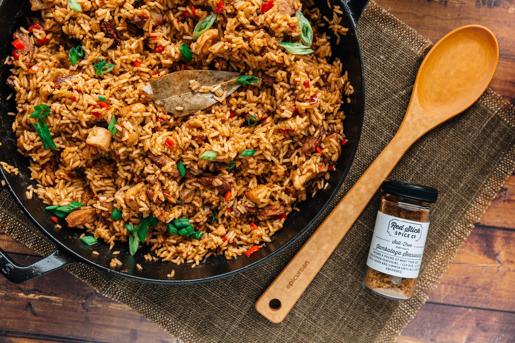 Skillet Jambalaya Recipe | Red Stick Spice