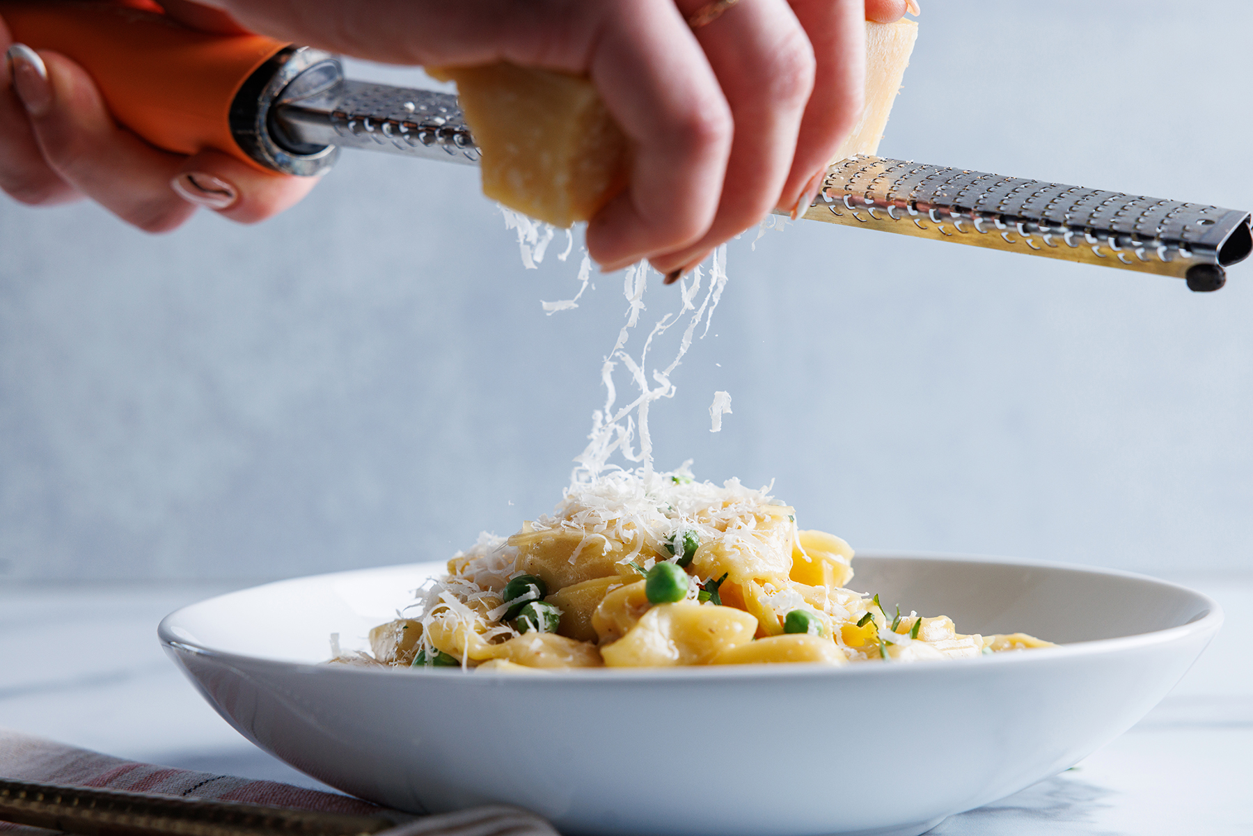 TORTELLINI ALLA PANNA WITH SPRING PEAS Recipe | Red Stick Spice