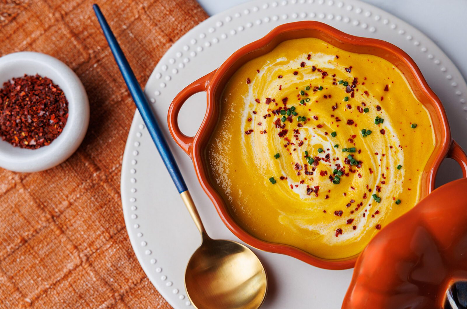 CREAMY PUMPKIN SOUP