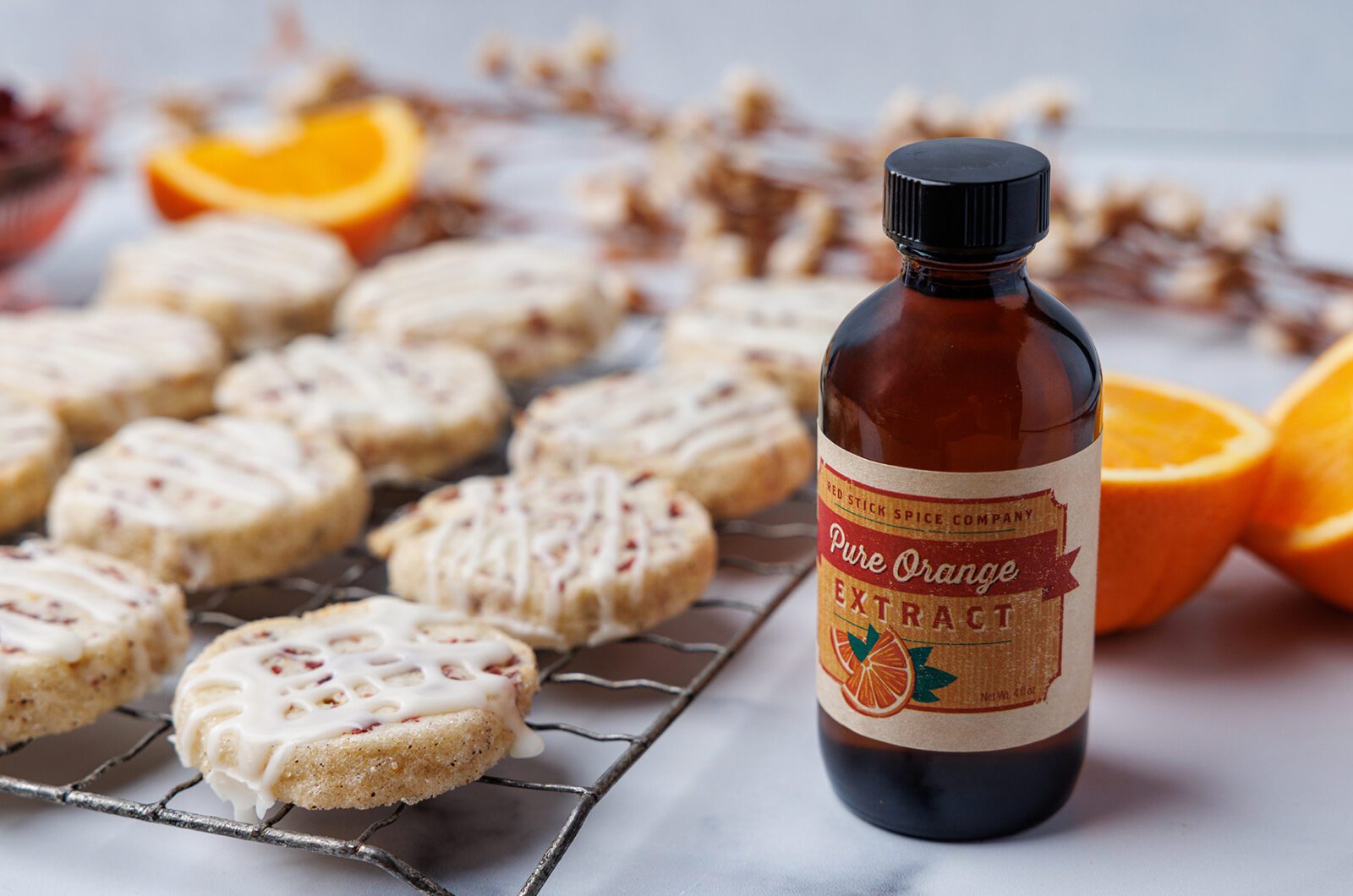 ORANGE CRANBERRY ICEBOX COOKIES